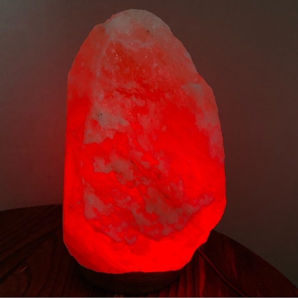 Multicolor Salt Lamp Ambient Relaxing Colors Glowing Meditation Tranquil Lights - Picture 1 of 16